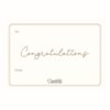 Clarissa Gift Card (Add-On) - Congratulations